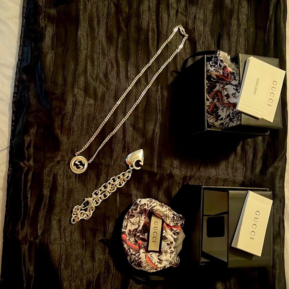 Gucci Holiday special with a necklace and bracelet